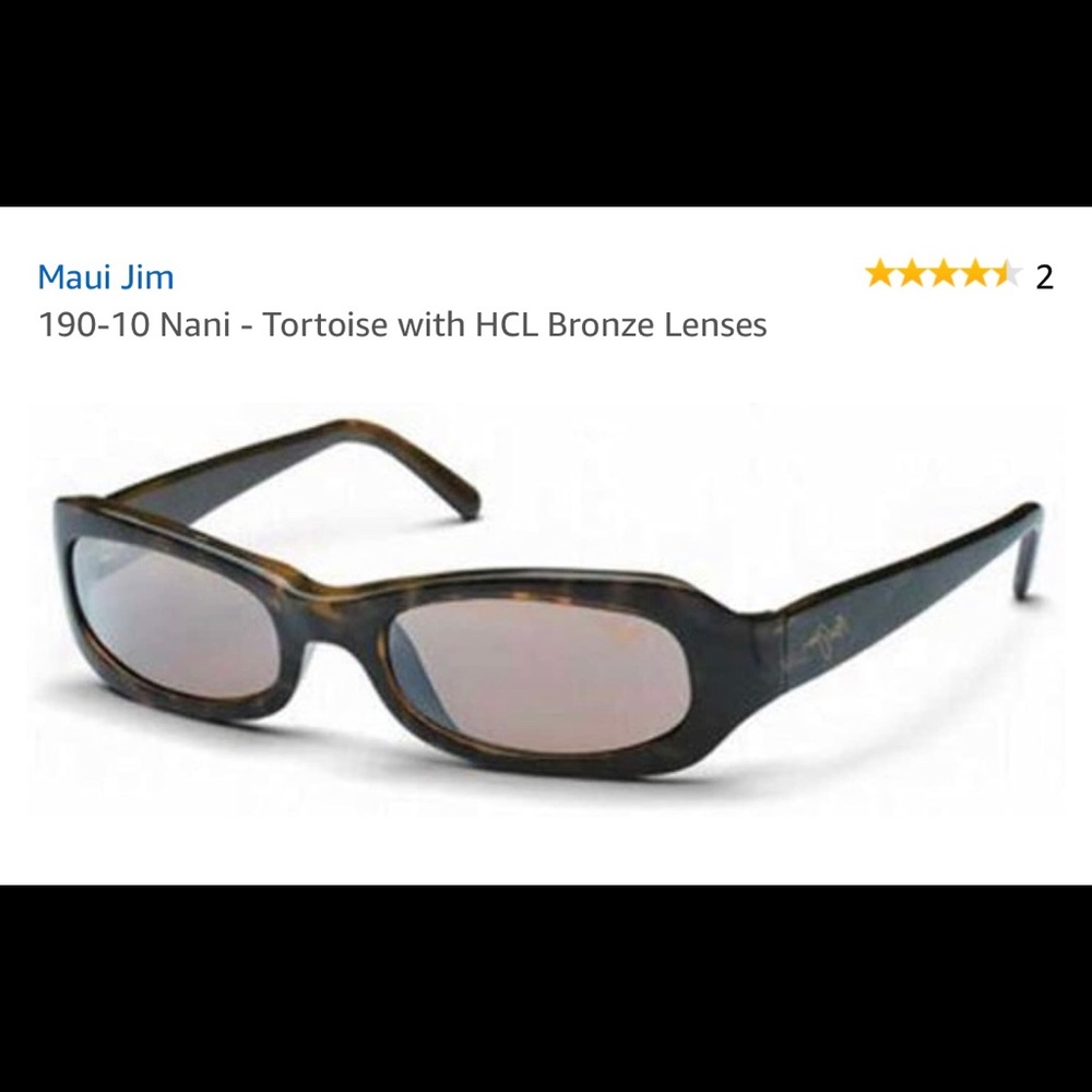 NWOT Maui Jim Sunglasses MJ 190-10